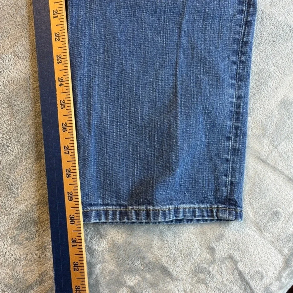 Vtg Tommy Hilfiger Men Relaxed Fit Straight Leg Blue Denim Jeans 38x30 Med Wash
